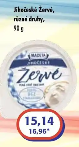ČEPOS Jihočeské Žervé nabídka