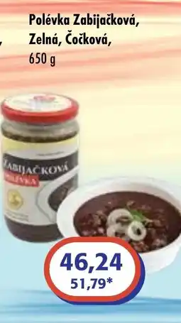 ČEPOS Polévka Zabijačková, Zelná, Čočková nabídka