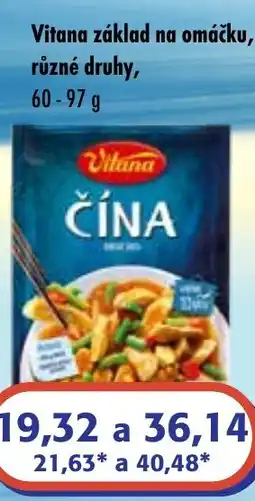 ČEPOS Vitana základ na omáčku nabídka