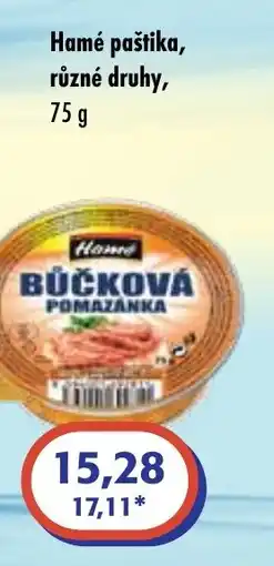 ČEPOS Hamé paštika nabídka