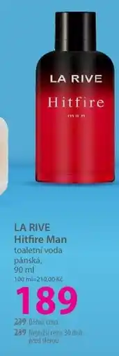 Hebe LA RIVE Hitfire Man toaletní voda pánská nabídka