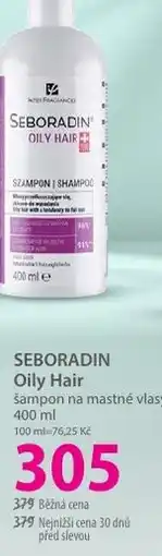Hebe SEBORADIN Oily Hair šampon na mastné vlasy nabídka