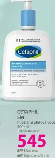 Hebe CETAPHIL EM micelární pleťová voda nabídka