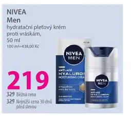 Hebe NIVEA Men hydratační pleťový krém proti vráskám nabídka