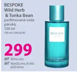 Hebe BESPOKE Wild Herb & Tonka Bean parfémovaná voda pánská nabídka