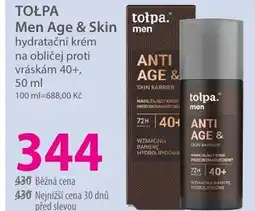 Hebe TOŁPA Men Age & Skin hydratační krém na obličej proti vráskám 40+ nabídka