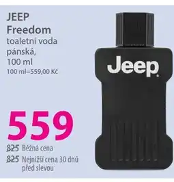 Hebe JEEP Freedom toaletní voda pánská nabídka