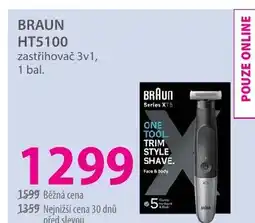 Hebe BRAUN HT5100 zastřihovač 3v1 nabídka