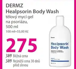 Hebe DERMZ Healpsorin Body Wash tělový mycí gel na psoriázu nabídka