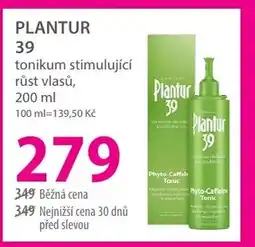Hebe PLANTUR 39 tonikum stimulující růst vlasů nabídka