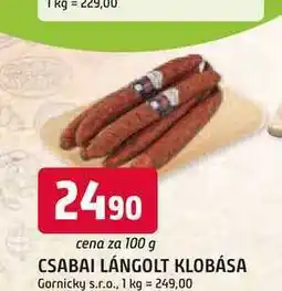 Trefa LÁNGOLT KLOBÁSA 100 g nabídka