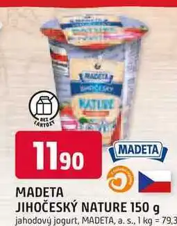 Trefa Madeta Jihočeský nature jogurt 150g nabídka