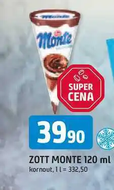Trefa ZOTT MONTE 120 ml kornout nabídka