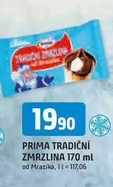 Trefa PRIMA TRADIČNÍ ZMRZLINA 170 ml nabídka
