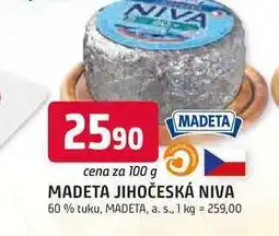 Trefa MADETA JIHOČESKÁ NIVA 60 % tuku, 100g nabídka