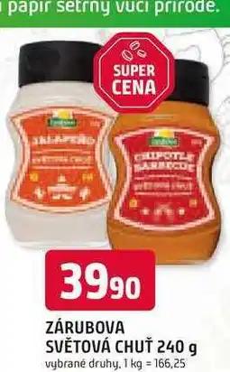 Trefa ZÁRUBOVA SVĚTOVÁ CHUŤ 240 g nabídka