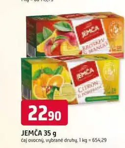 Trefa Jemča čaj ovocný s příchutí, různé druhy 35g nabídka