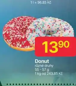 Hruška Donut různé druhy 55-57 g nabídka