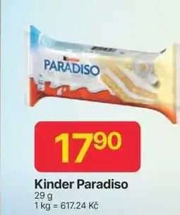 Hruška Kinder Paradiso 29 g nabídka