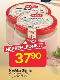 Hruška Paštika Sláma různé druhy, 200 g nabídka
