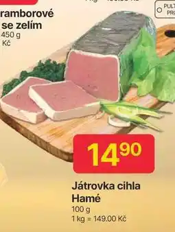 Hruška Hamé, játrovka paštika 100g nabídka