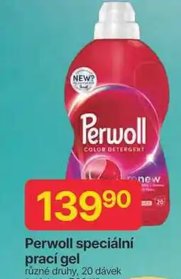 Hruška Perwoll speciální prací gel různé druhy, 20 dávek nabídka