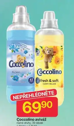 Hruška Coccolino aviváž různé druhy, 39 dávek nabídka
