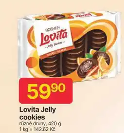 Hruška Lovita Jelly cookies různé druhy, 420 g nabídka