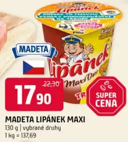 Terno Madeta lipánek maxi nabídka