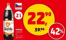 Penny Market Kofola originál, 2 l nabídka