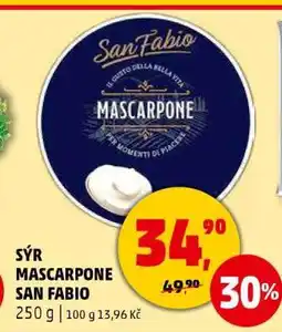 Penny Market SÝR MASCARPONE SAN FABIO nabídka