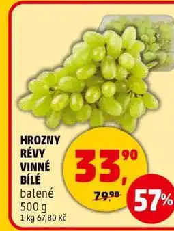 Penny Market HROZNY RÉVY VINNÉ BÍLÉ nabídka