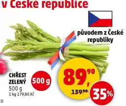 Penny Market Chřest zelený nabídka