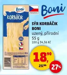 Penny Market SÝR KORBÁČIK BONI nabídka