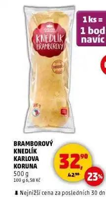 Penny Market BRAMBOROVÝ KNEDLÍK KARLOVA KORUNA nabídka