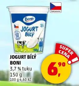 Penny Market JOGURT BÍLÝ BONI nabídka