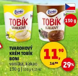 Penny Market TVAROHOVÝ KRÉM TOBÍK BONI nabídka