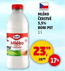 Penny Market Mléko čerstvé 3,5% Boni PET nabídka