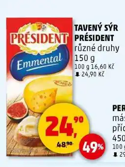Penny Market TAVENÝ SÝR PRÉSIDENT nabídka