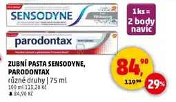 Penny Market ZUBNÍ PASTA SENSODYNE, PARODONTAX nabídka