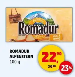 Penny Market ROMADUR ALPENSTERN nabídka