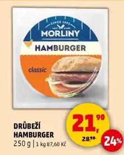 Penny Market DRŮBEŽÍ HAMBURGER nabídka