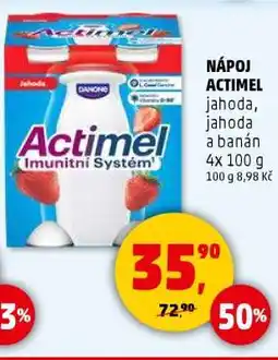 Penny Market NÁPOJ ACTIMEL nabídka