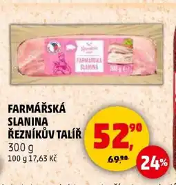 Penny Market FARMÁŘSKÁ SLANINA ŘEZNÍKŮV TALÍŘ nabídka