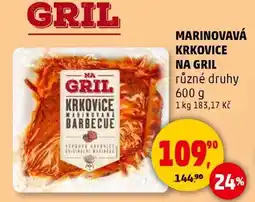 Penny Market MARINOVANÁ KRKOVICE NA GRIL nabídka