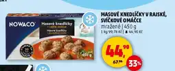 Penny Market Masové knedlíčky v rajské, svíčkové omáčce nabídka