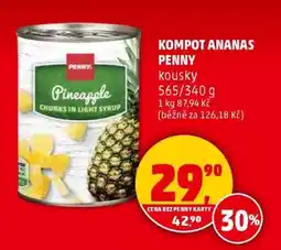 Penny Market KOMPOT ANANAS PENNY nabídka
