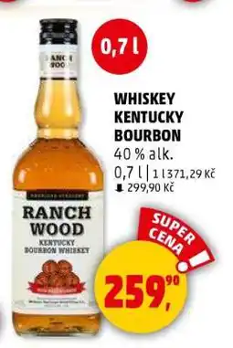 Penny Market Ranch Wood Whiskey Kentucky Bourbon nabídka