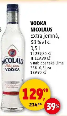 Penny Market VODKA NICOLAUS nabídka