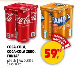 Penny Market Coca Cola, Coca Cola Zero, Fanta nabídka